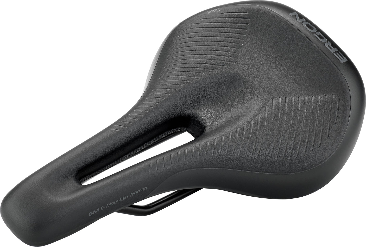 Ergon SM E-Mountain Sport Selle Femme noir