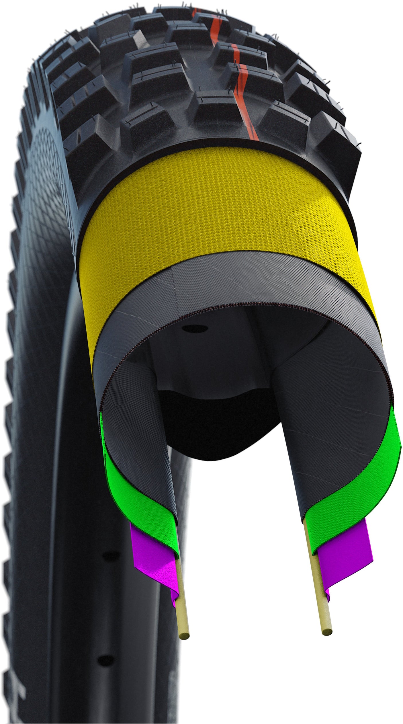 Schwalbe Magic Mary Super Trail Evolution pneu pliant 27,5x2,80" TLE E-25 Addix Soft noir