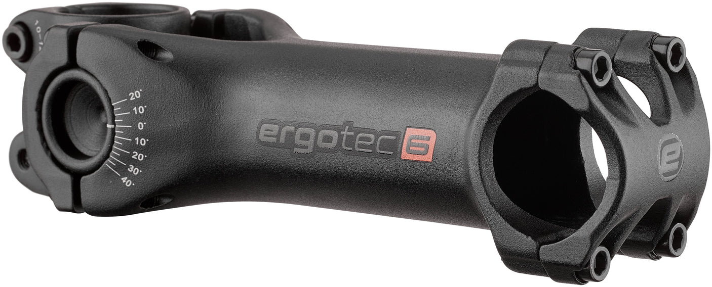 Humpert Ergotec Swell-R-Plus Potence Ahead Ø31,8mm -20/+40° noir