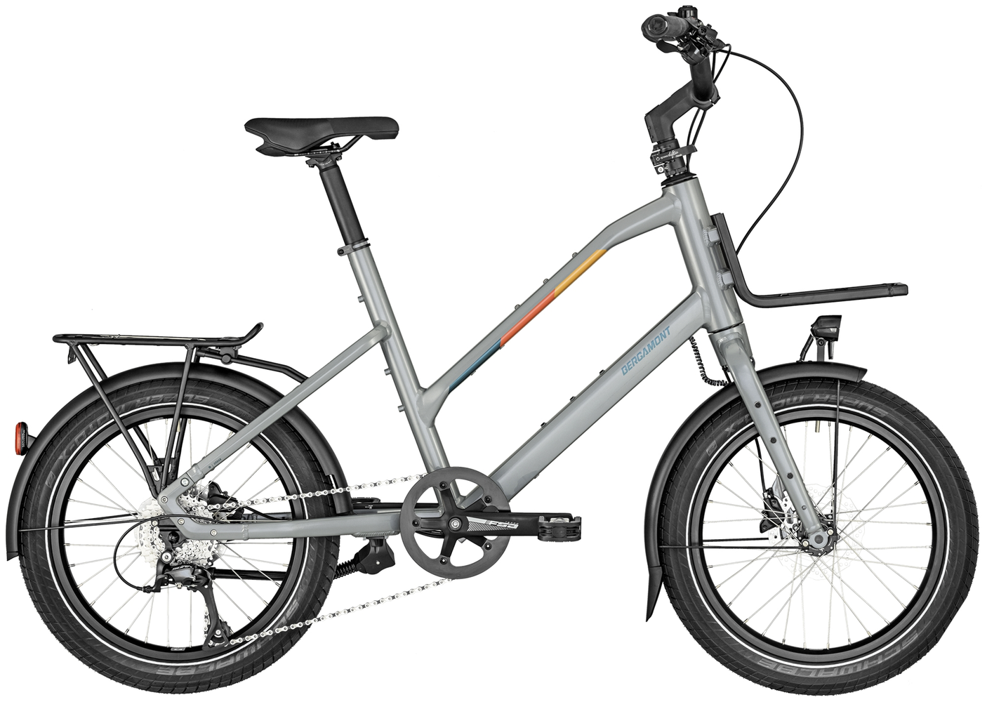 Bergamont Hans-On Compact gris mortier brillant