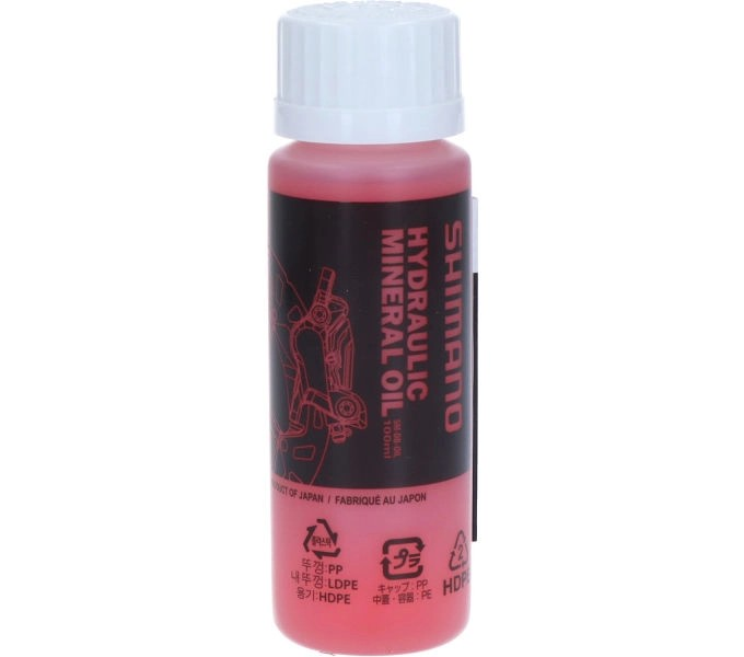Huile minérale Shimano 100ml pour freins à disque