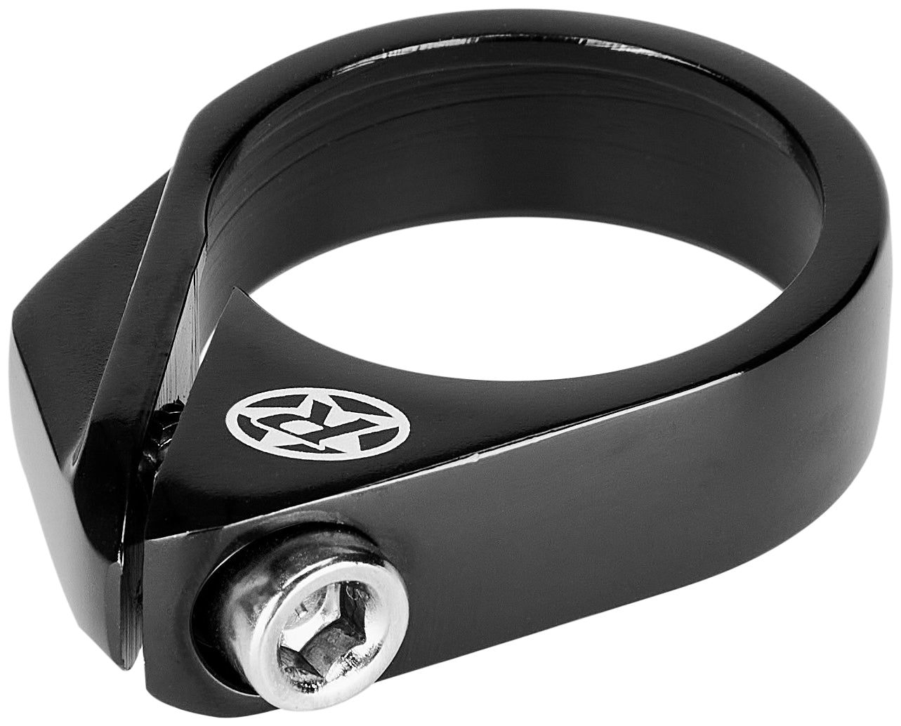 Collier de selle à boulon Reverse Ø34,9mm noir