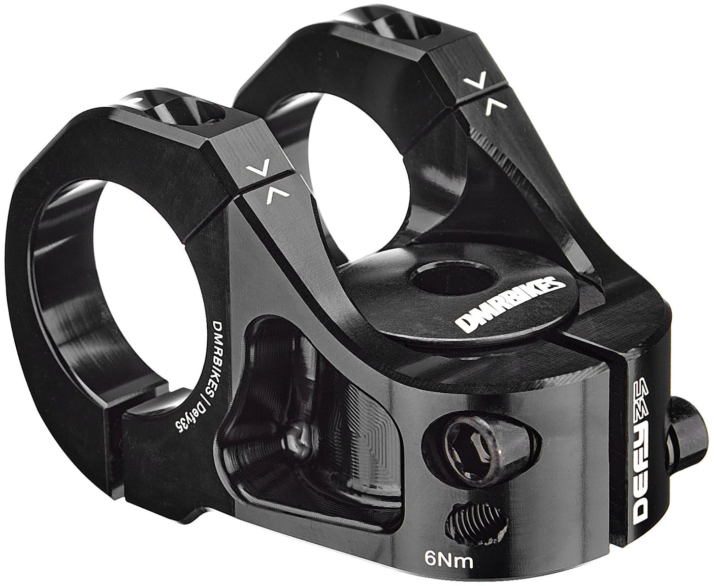 DMR Defy Potence Ø31,8mm 5° noir