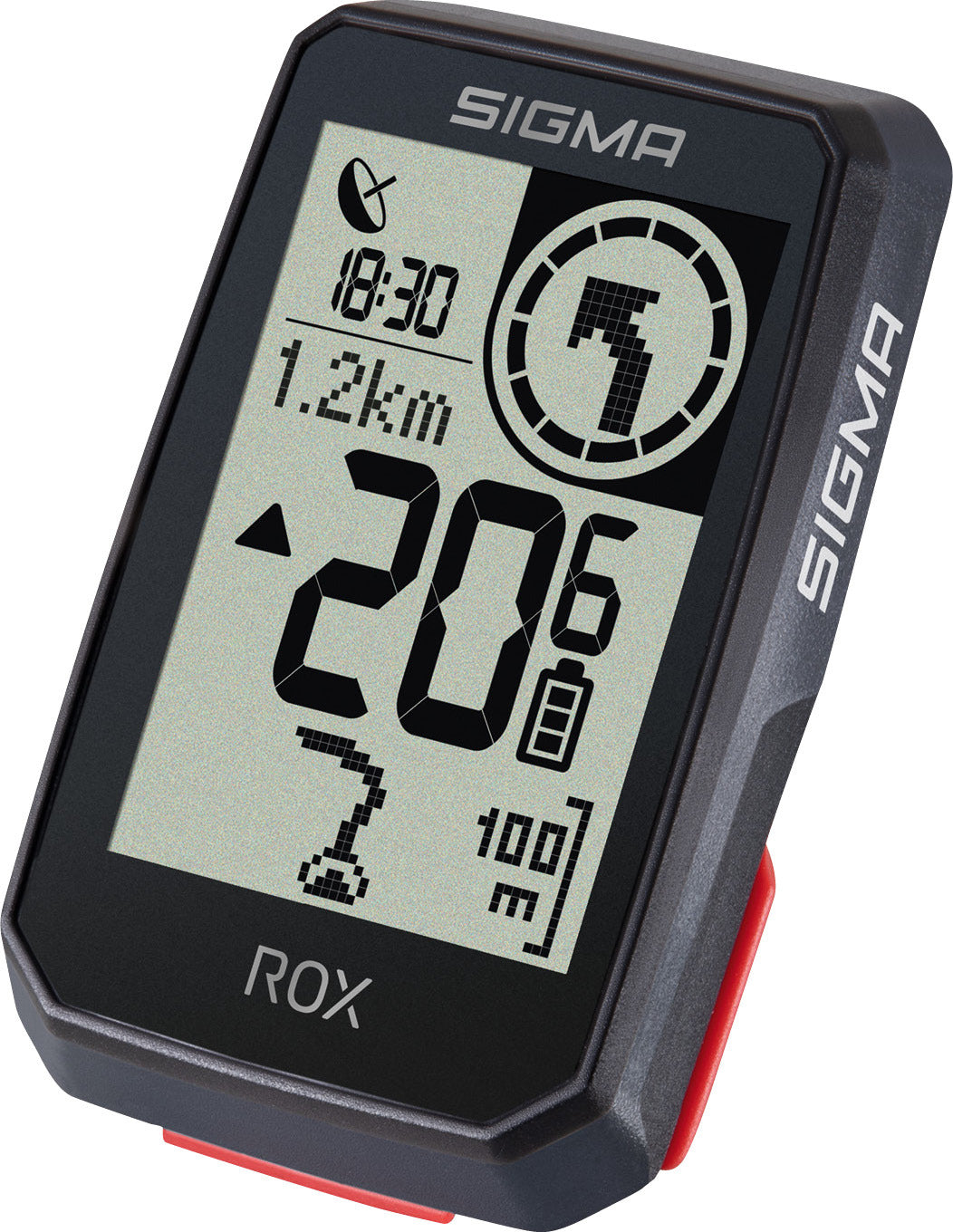 Sigma ROX 2.0 compteur de vélo incl. support GPS noir