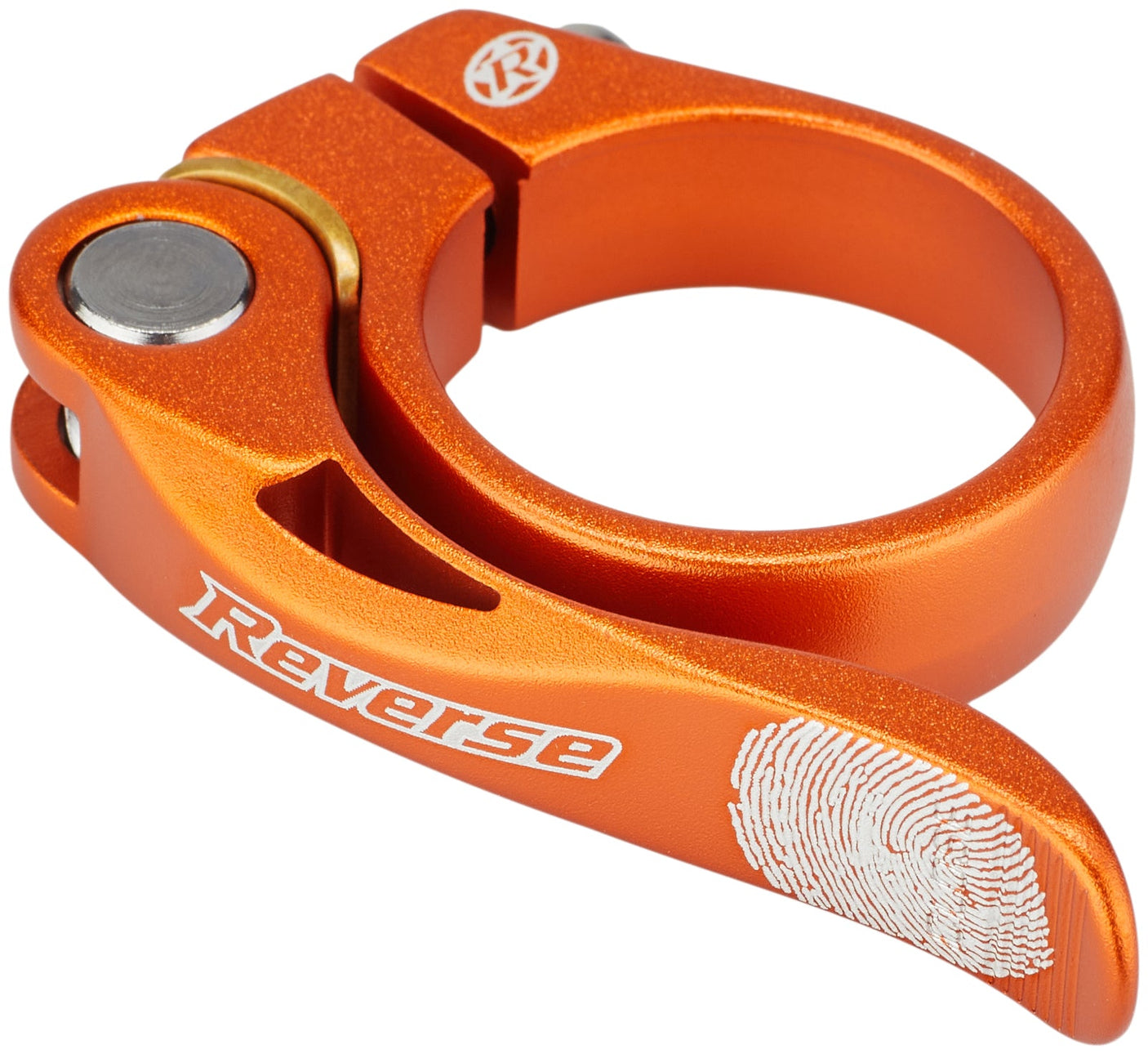 Reverse Collier de selle Long Life Ø34,9mm orange