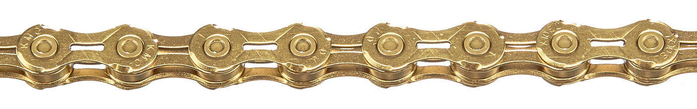 Chaîne KMC X10EL Ti-N 10 vitesses or