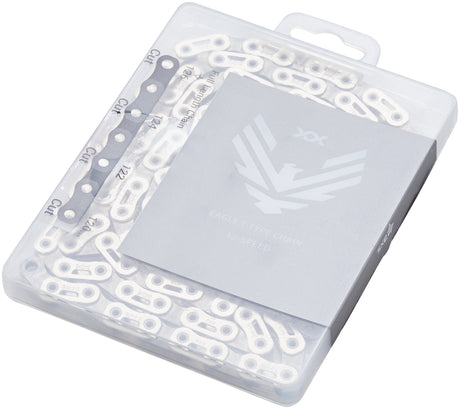SRAM XX SL Eagle T-Type chaîne 12 vitesses 126 maillons incluant PowerLock argenté