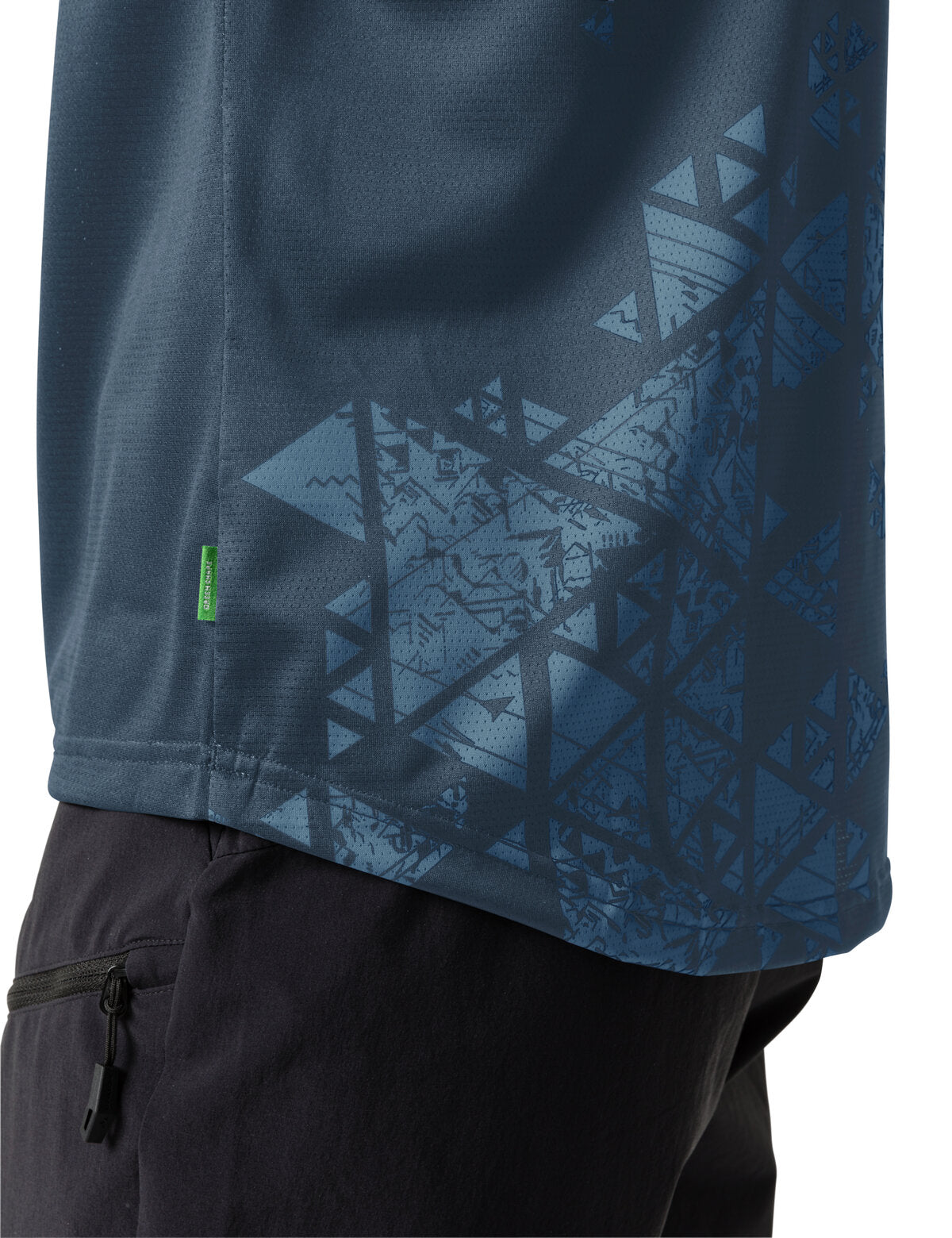 VAUDE Moab V T-shirt manches longues femme bleu