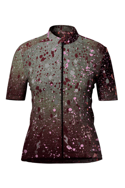 Cube WS Maillot CMPT Sprinkle manches courtes vert