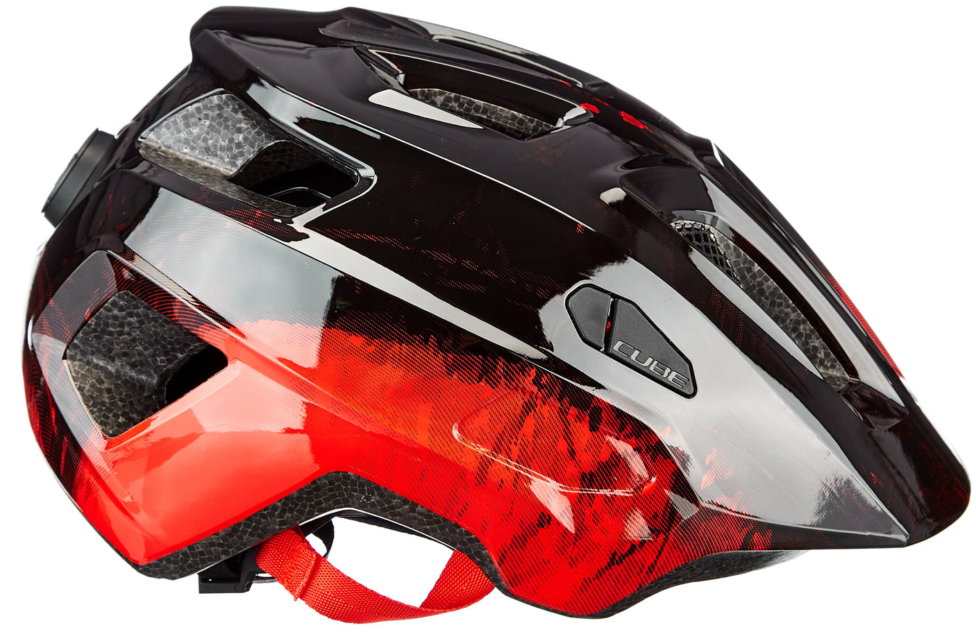 CUBE Casque TALOK enfant rouge