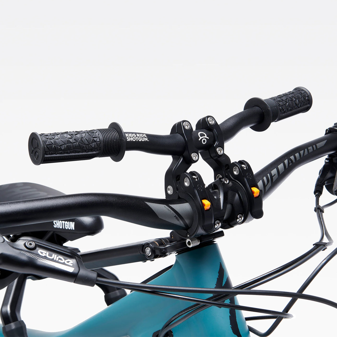 Kids Ride Shotgun Pro MTB guidon enfant 31,8/35,0mm black