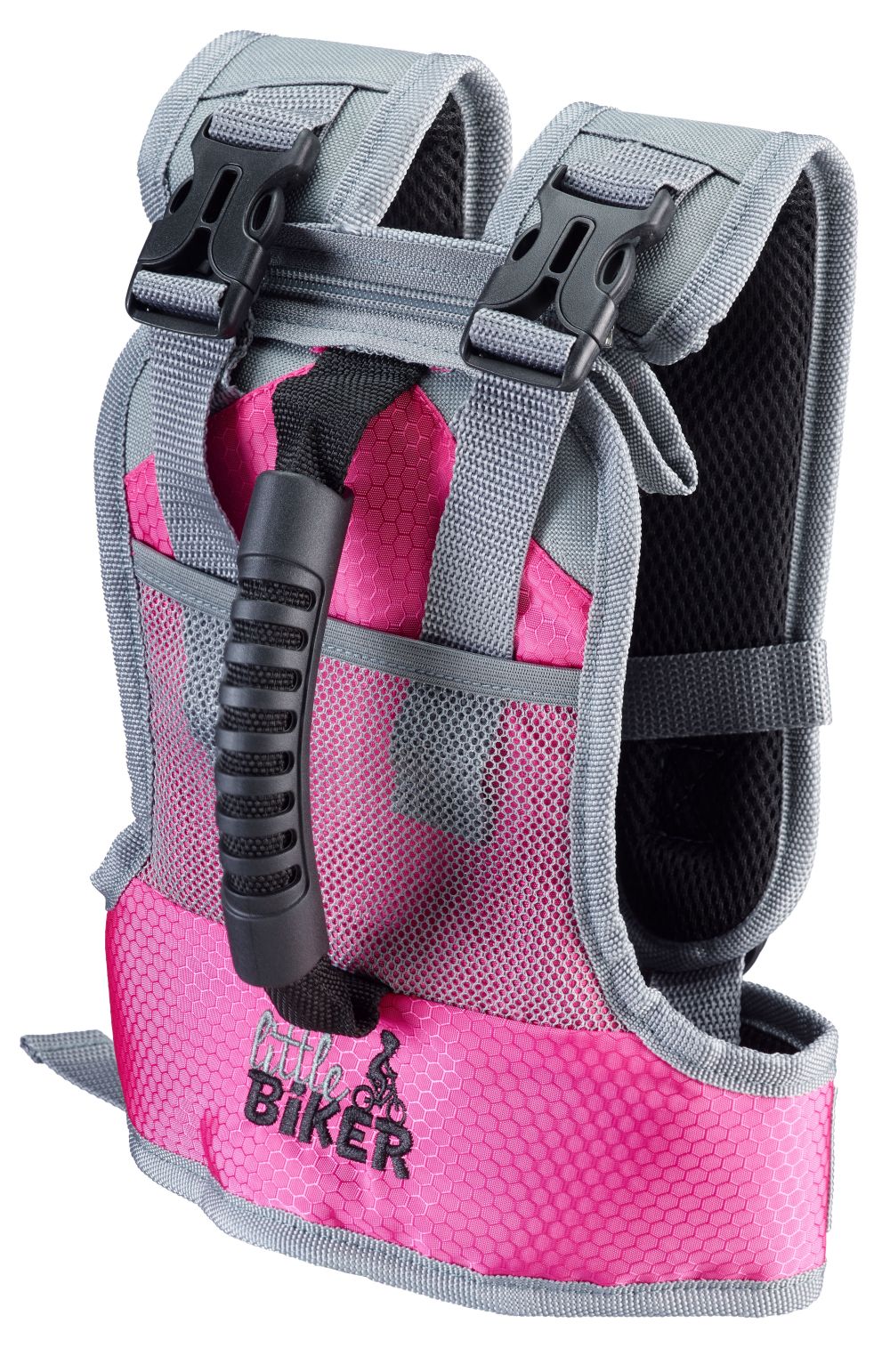 gilet d'apprentissage vélo little Biker Pinky
