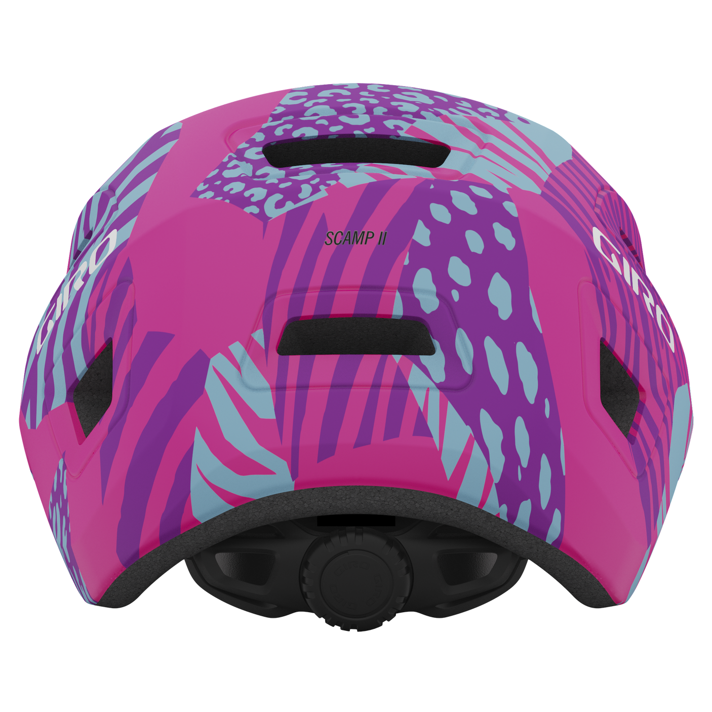 Casque Giro Scamp II mat rose animal