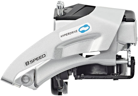 Shimano Altus FD-M315 dérailleur avant 2x7/8 vitesses Top Swing collier bas Dual-Pull argent/noir