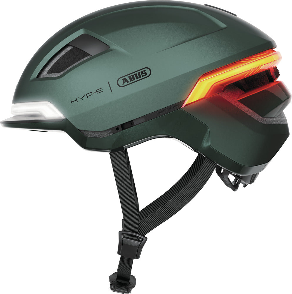 ABUS HYP-E Casque Urban jungle vert