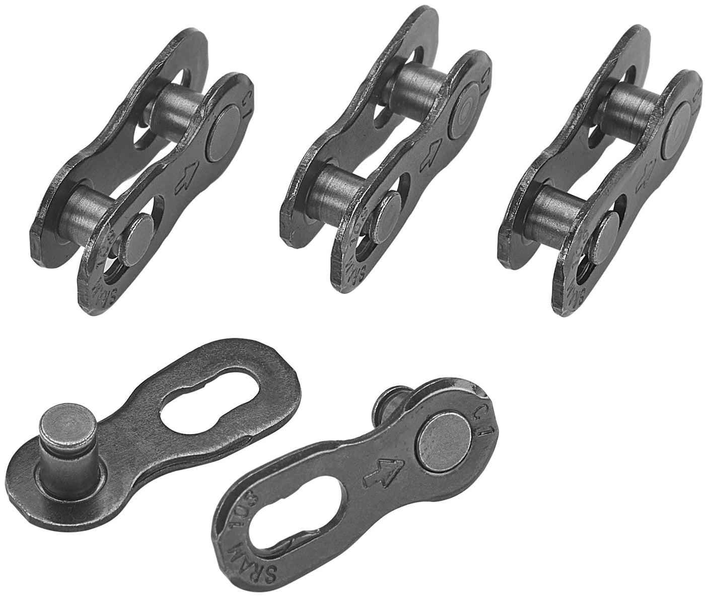 SRAM Power Lock attache de chaîne 10 vitesses 4 pièces noir