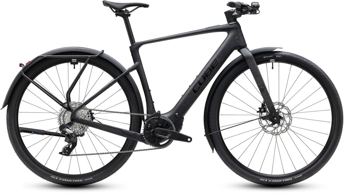 Cube Nulane Hybrid C:62 SLX 400X FE mineralblack´n´orange (2027)