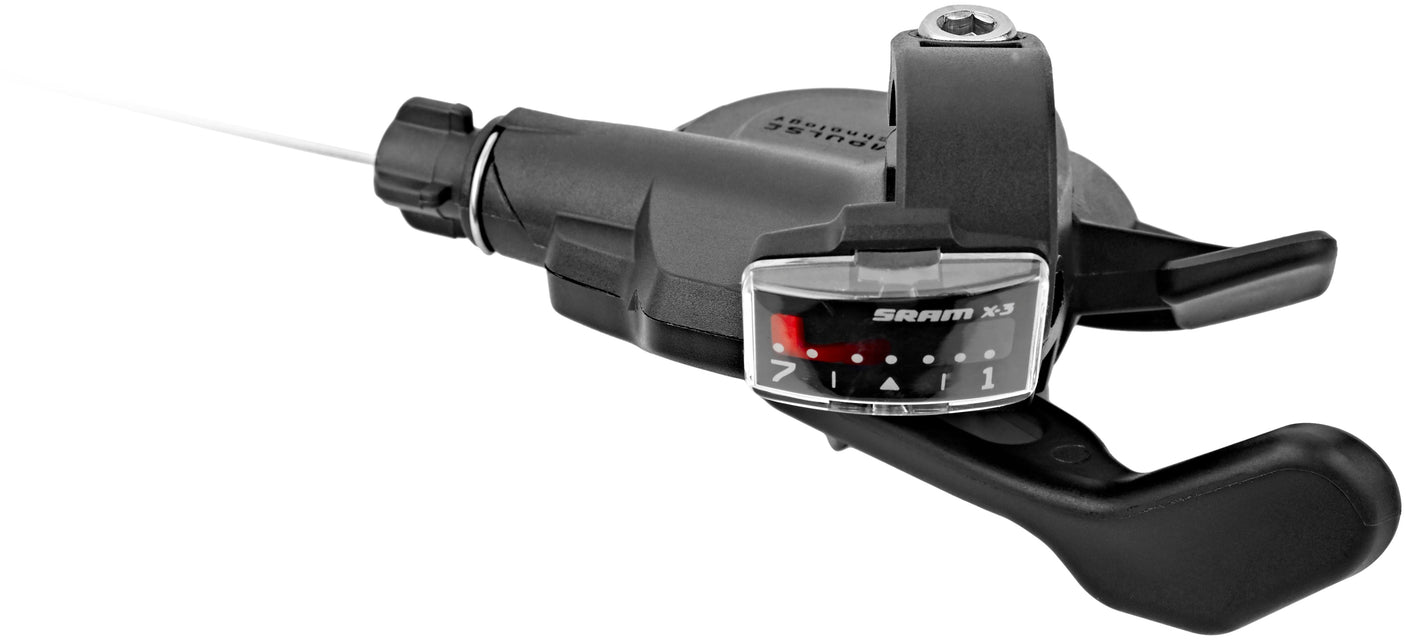 SRAM Trigger X3 Levier de vitesses 7 vitesses arrière/droit noir