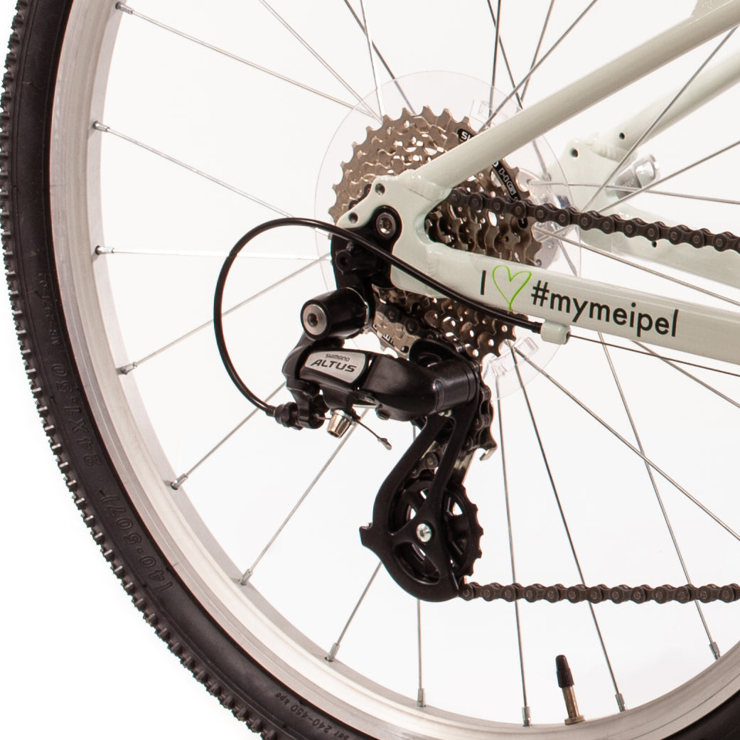 Meipel LITE Urban Kid Bike 24" Blanc/Anthracite (2025)