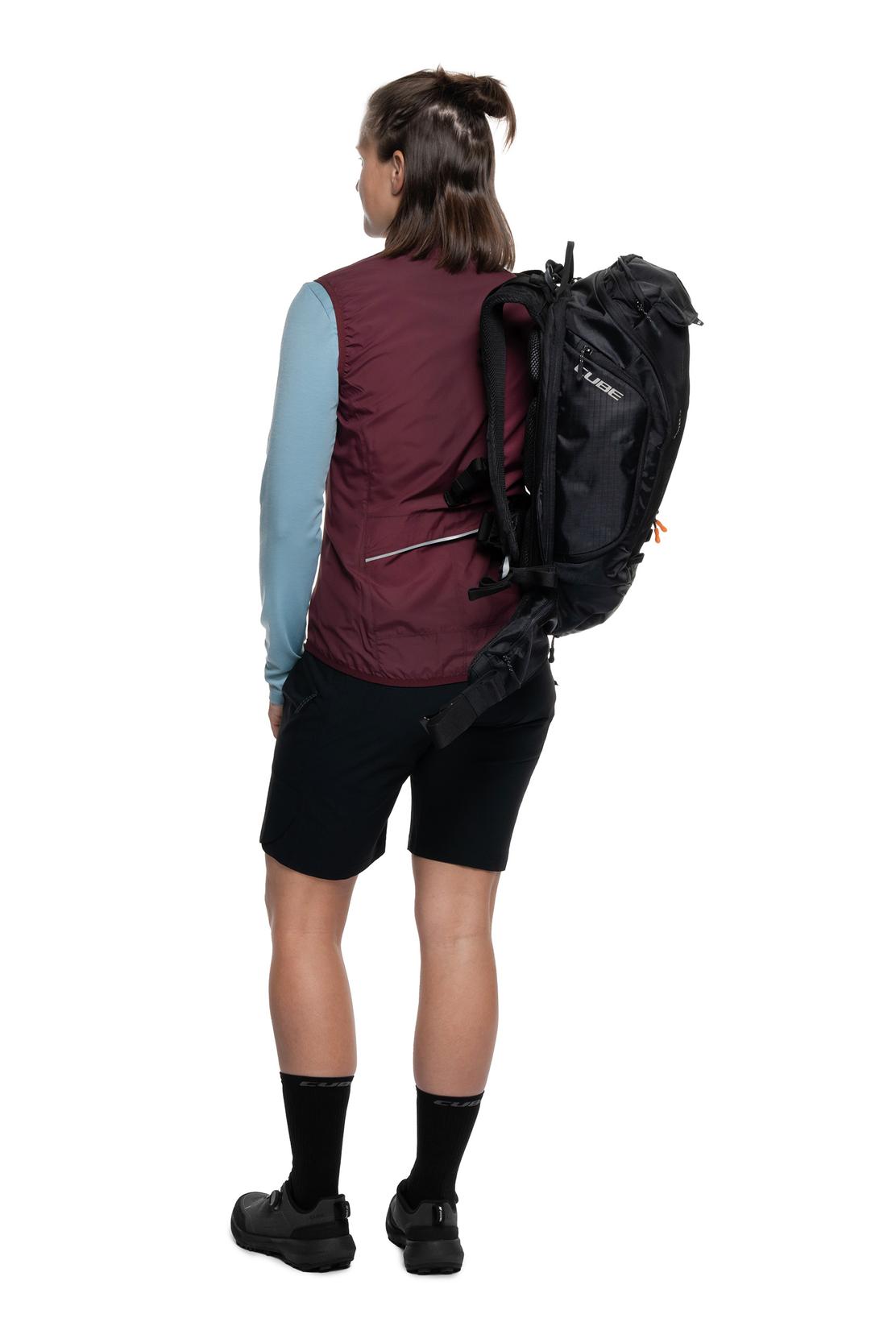 Cube WS coupe-vent CMPT bordeaux