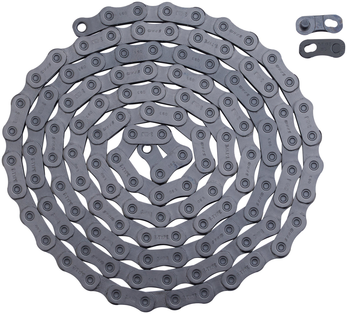 Chaîne SRAM X0 Eagle T-Type 12 vitesses 126 maillons incluant PowerLock noir