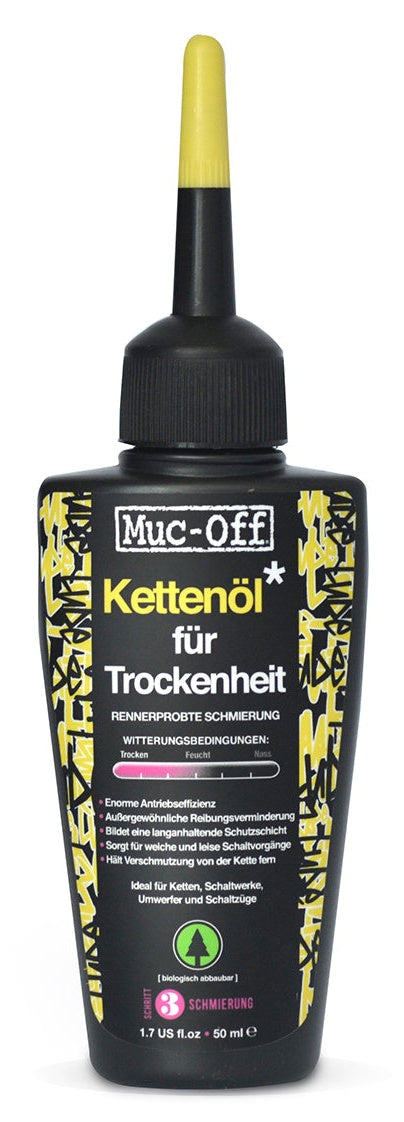 Muc-Off Dry Lube lubrifiant pour chaîne 50ml