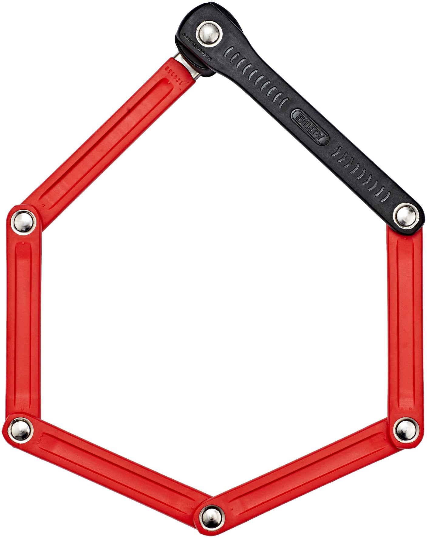 ABUS Bordo Lite 6055K/85 SH Antivol pliant rouge