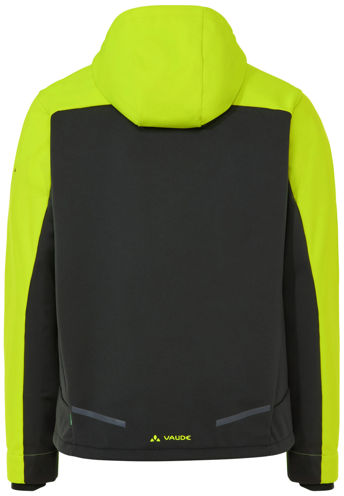 VAUDE Veste Softshell à Capuche Qimsa Homme II jaune néon