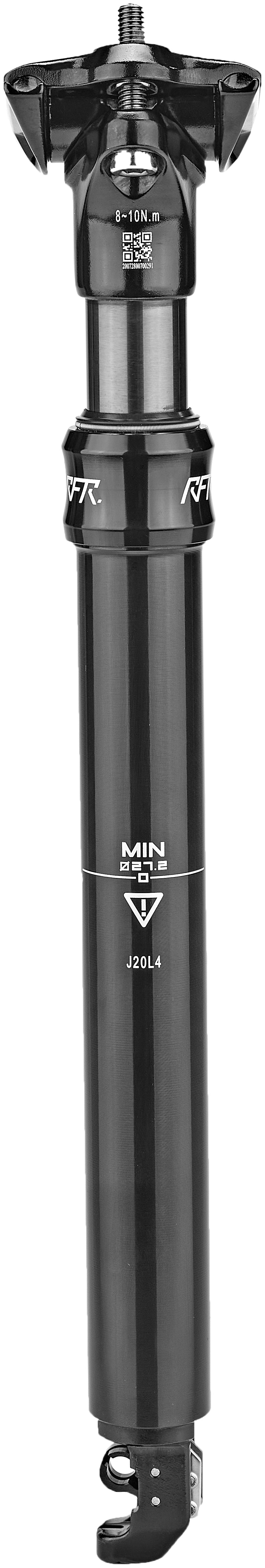 RFR Tige de selle télescopique PRO "Inside" noire