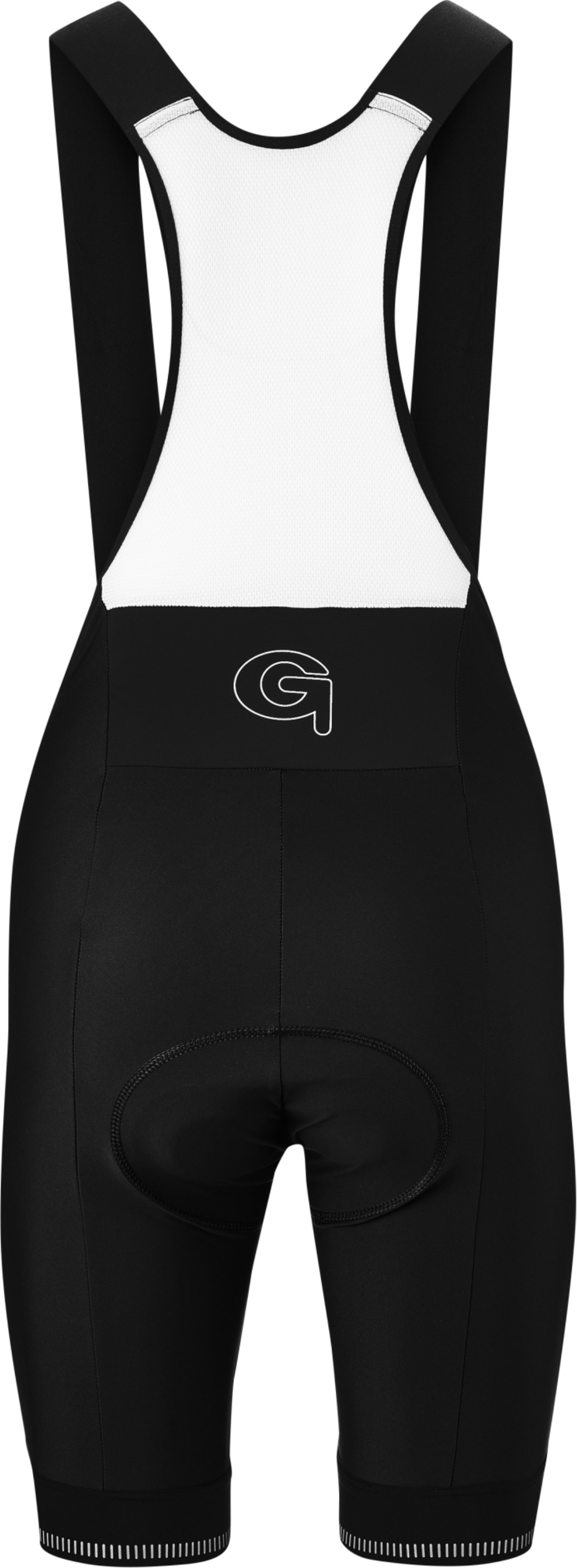 Gonso SITIVO cuissard à bretelles femme noir / vert vif