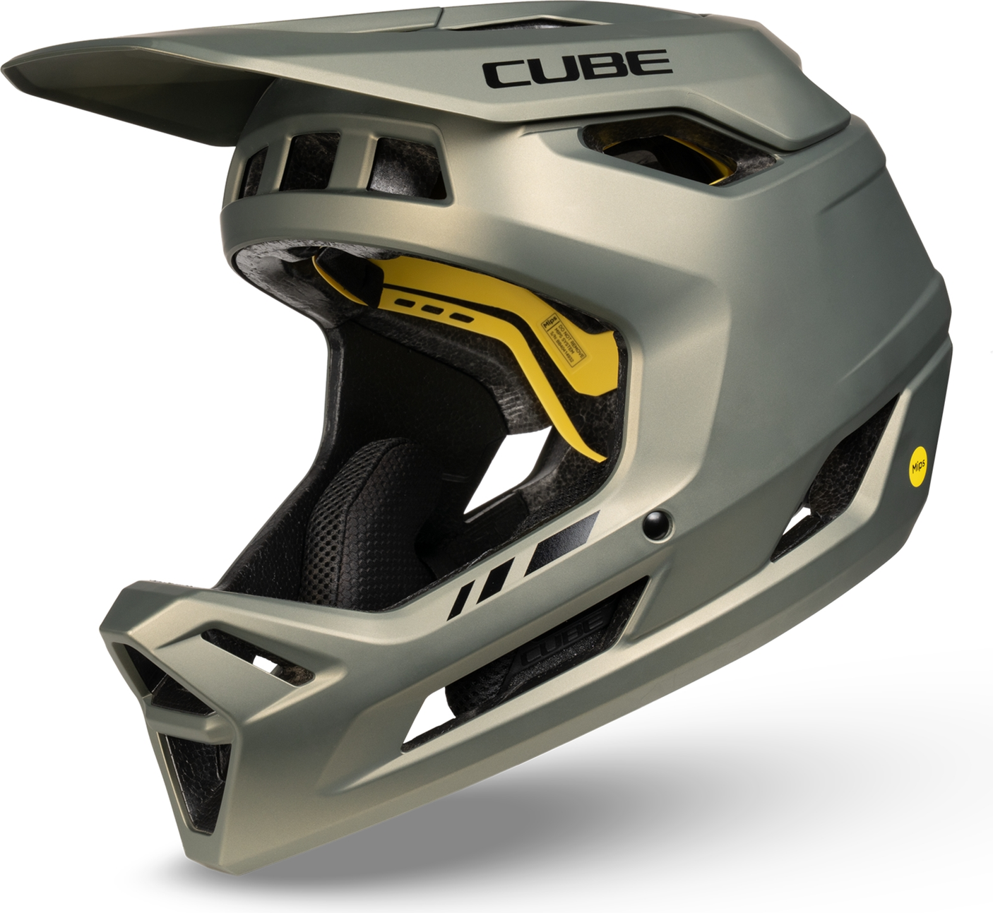 Cube Casque DESCENDER TM vert roseau
