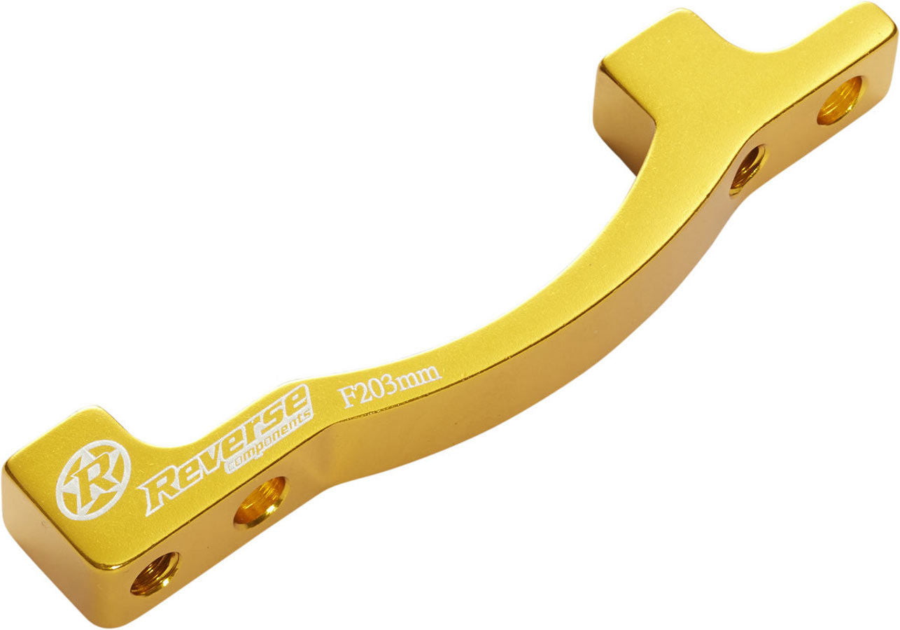 Adaptateur de frein à disque Reverse PM-PM 203mm AV or