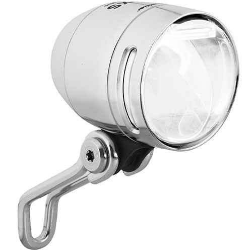 Busch + Müller Lumotec IQ-XS T Senso Plus phare avant argent/transparent