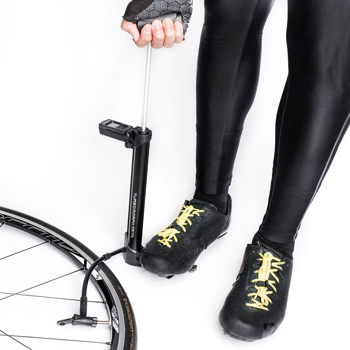 Topeak Turbo Morph Digital pompe à pied