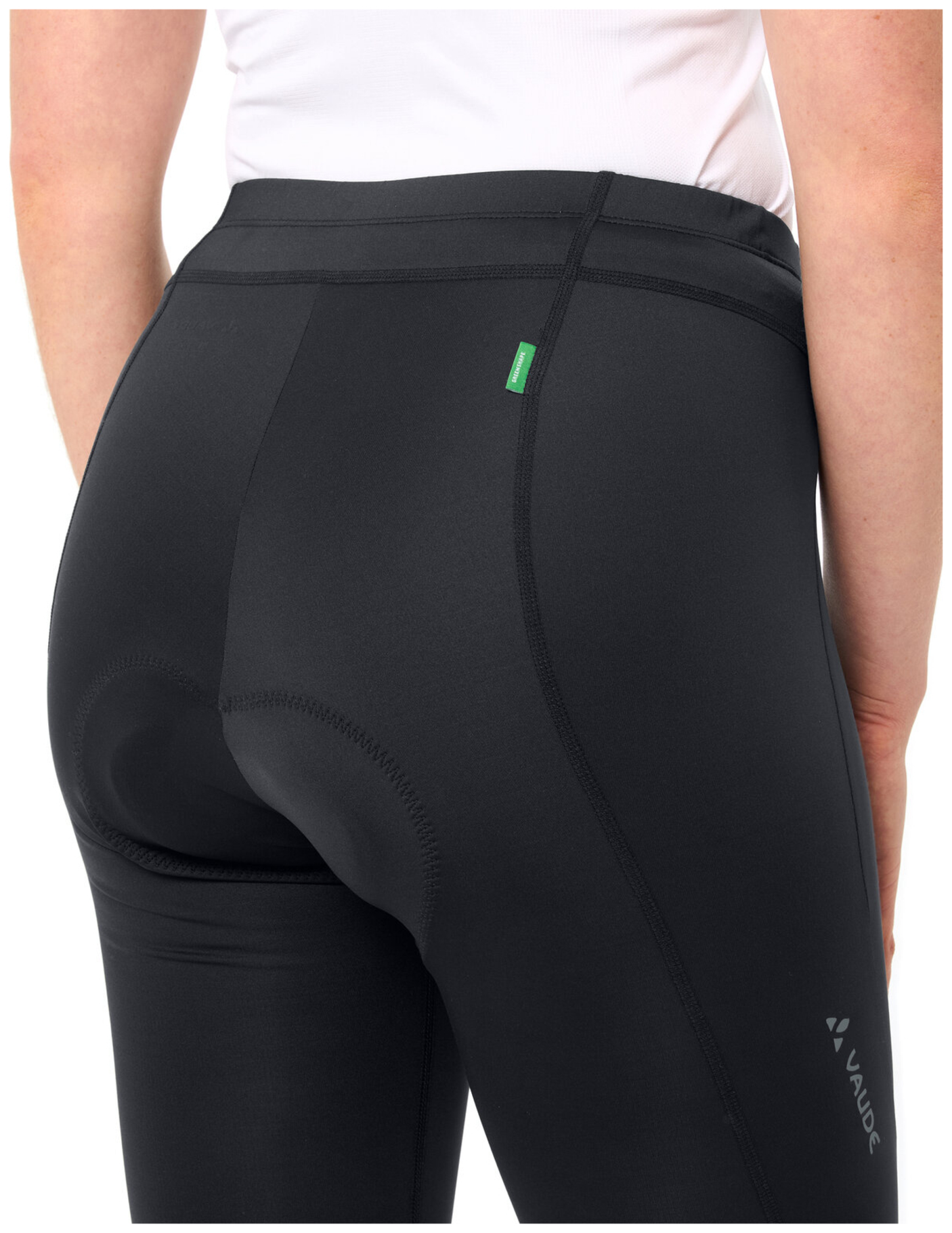 VAUDE Collants Matera 3/4 Femme noir