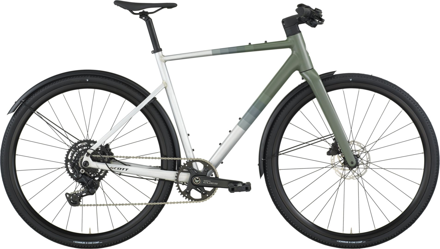 Scott Metrix 30 EQ alliage argent/vert wengé