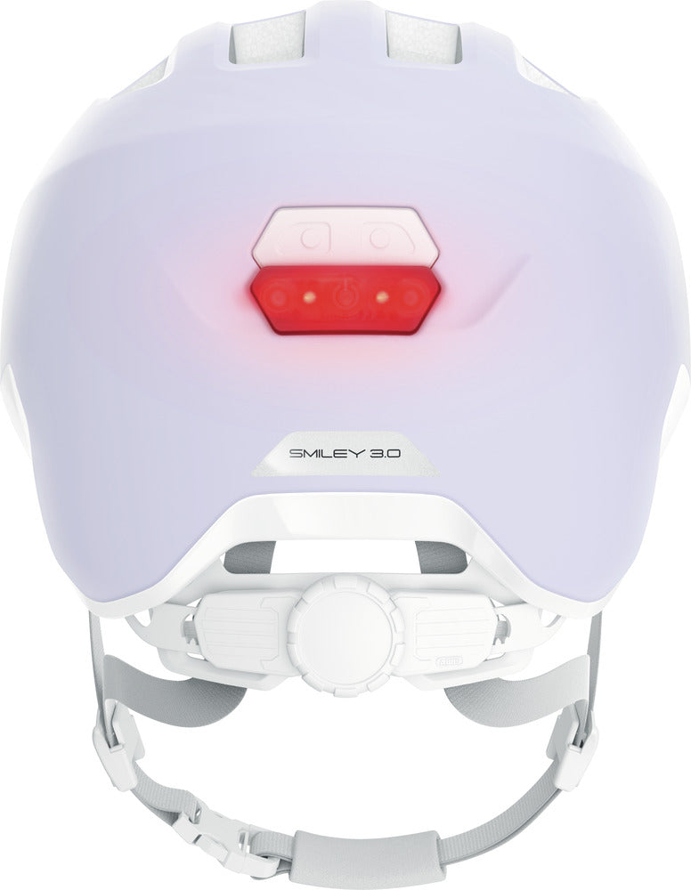 ABUS Smiley 3.0 ACE LED Casque Enfants lavande pure