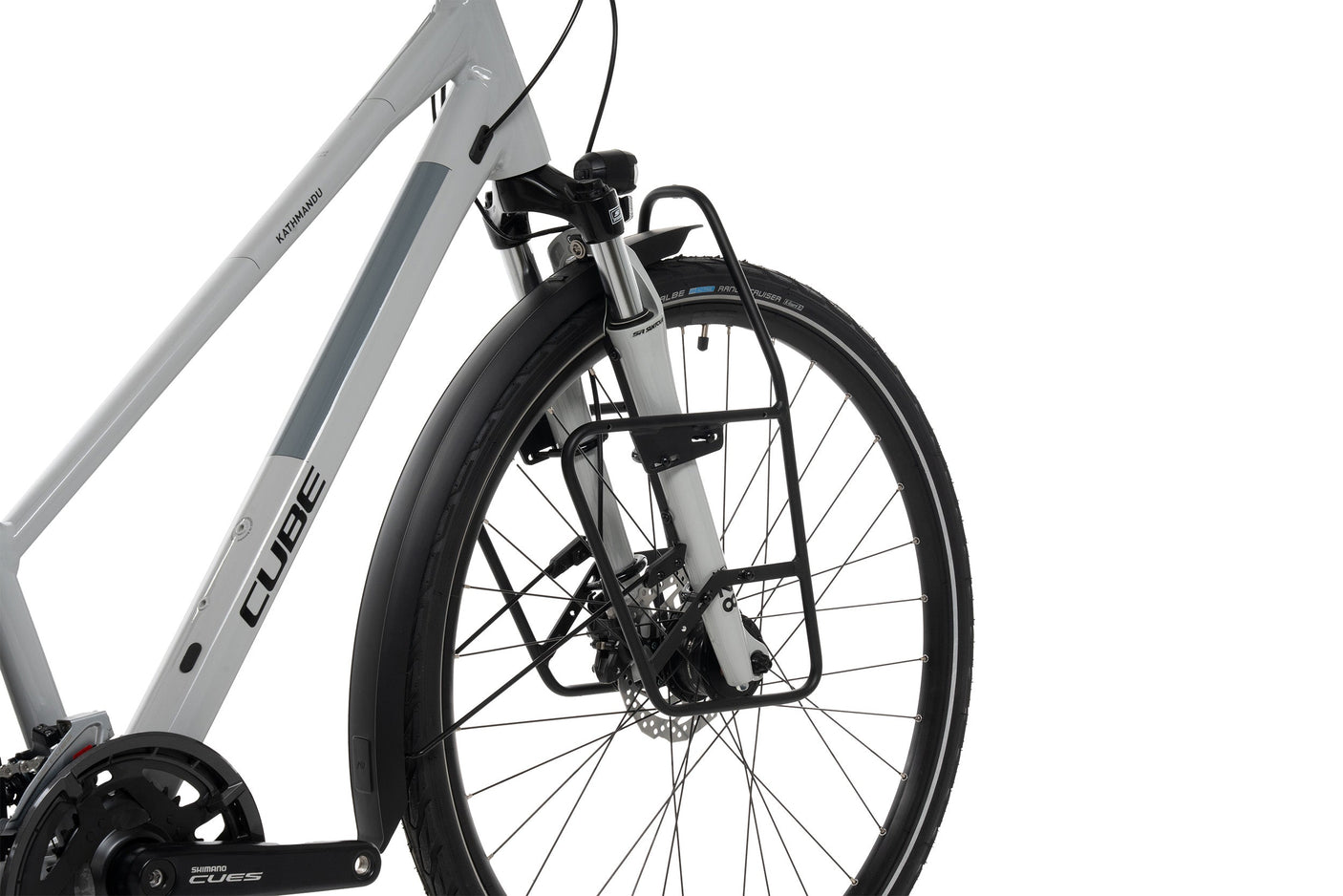 ACID porte-bagages LOWRIDER Suspension TREKKING noir