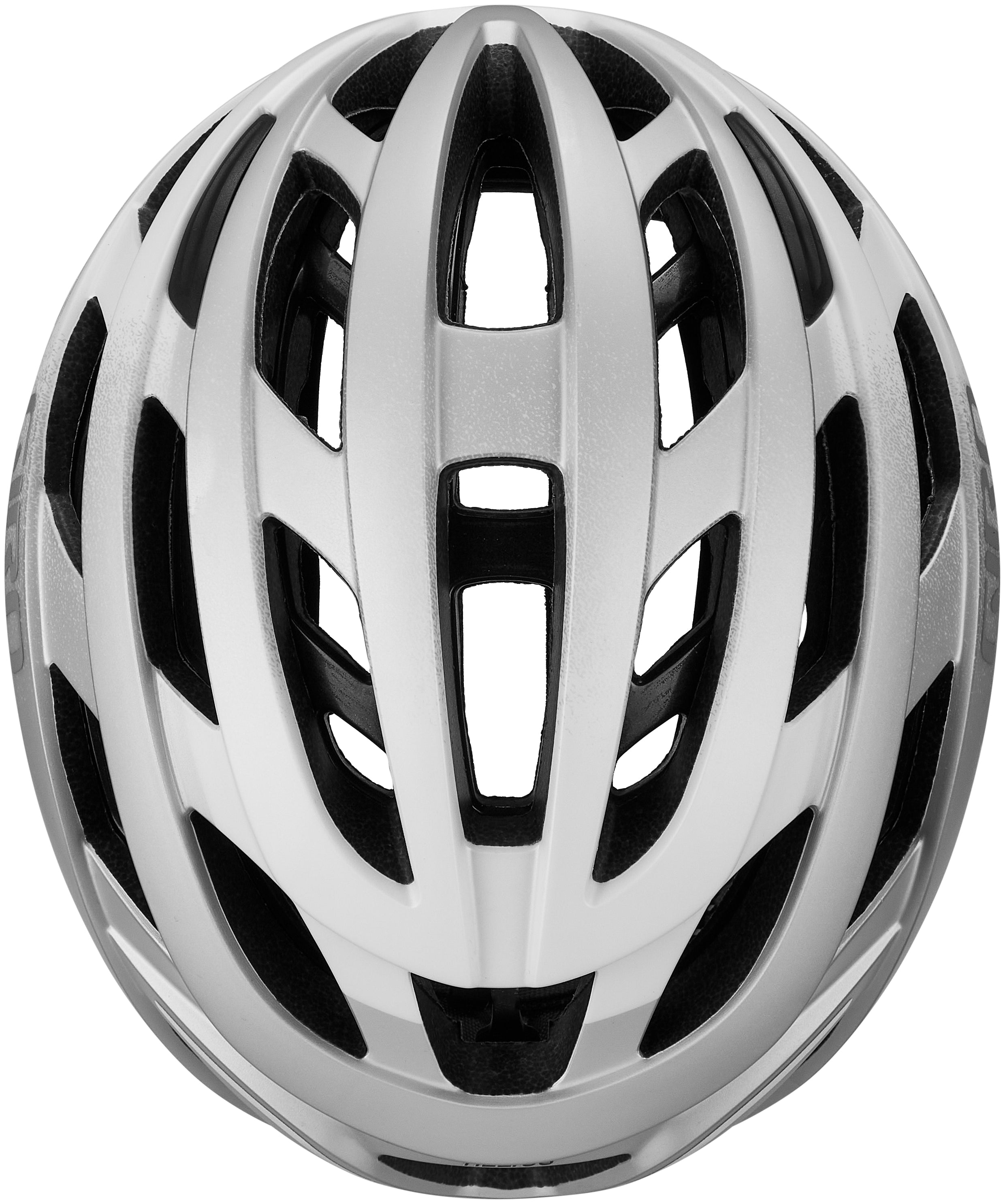 Casque Giro Helios Spherical mat blanc/silver fade