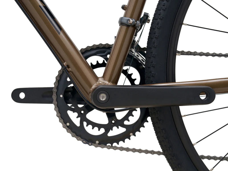 Kona 36e Rove AL 700 Marron avec Shimano Claris & Tektro Bark avec décalcomanies noires (2025)