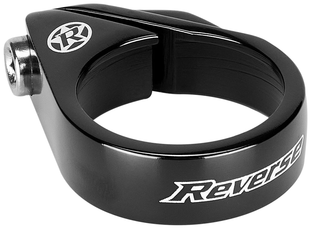 Collier de selle à boulon Reverse Ø34,9mm noir