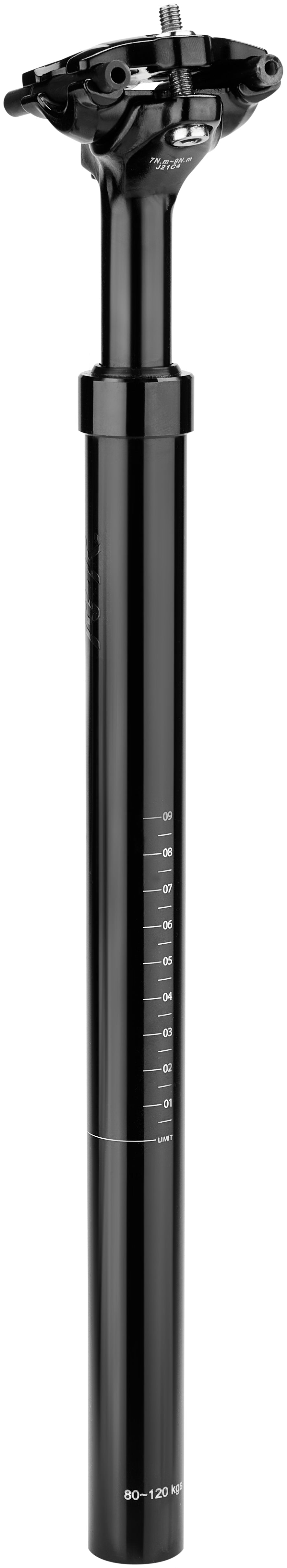 RFR Tige de selle suspendue (80 - 120 kg) black