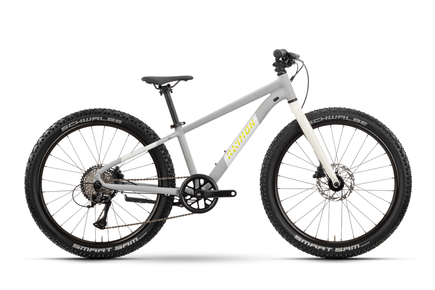 Raymon Yanga 24 Pro gris/blanc/vert citron (2025)