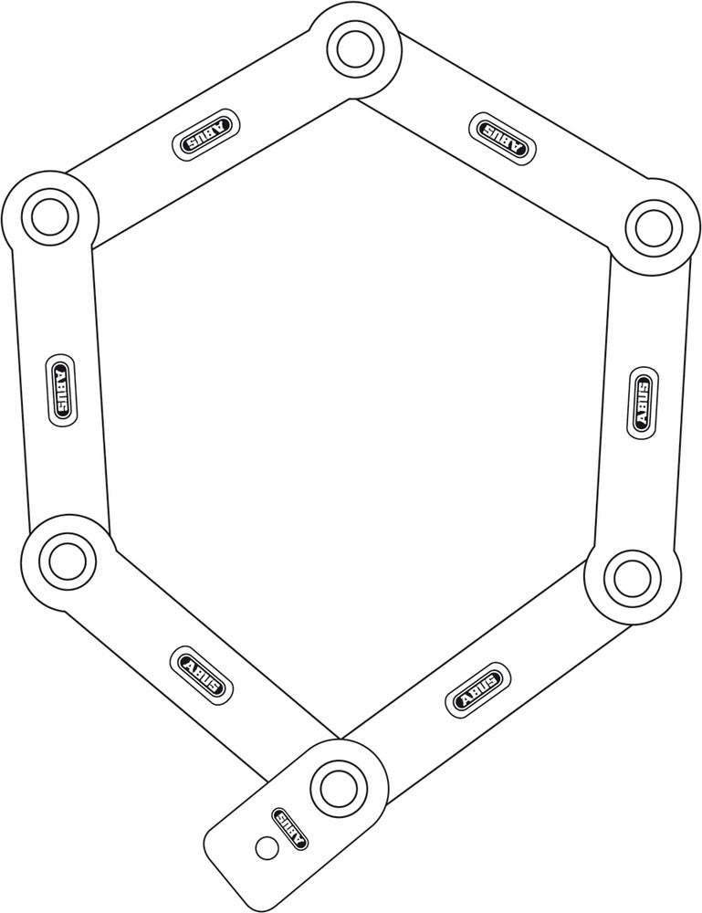 ABUS uGrip Bordo 5700 antivol pliant noir
