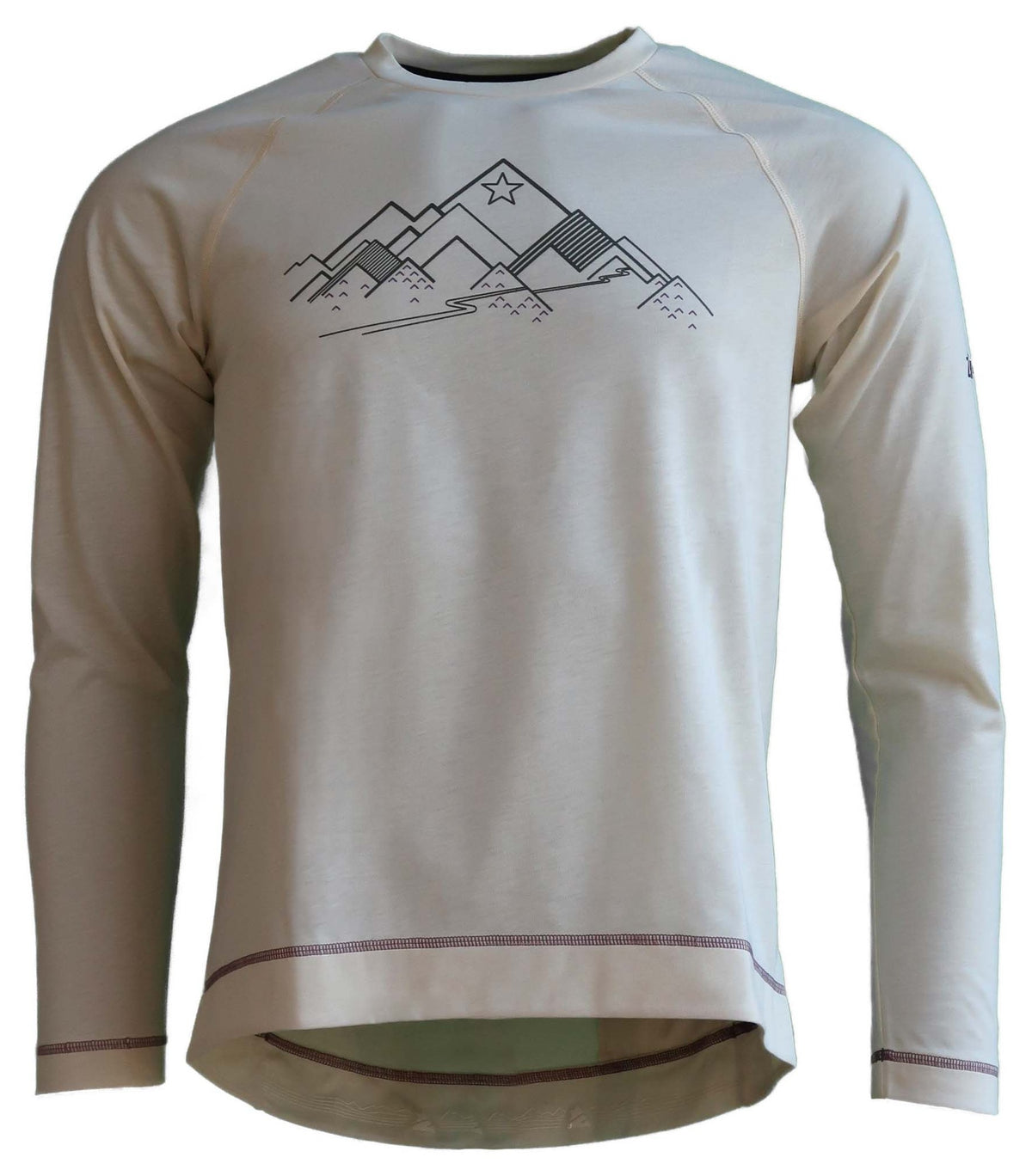 Zimtstern PureFlowz Eco Shirt LS Homme Crème