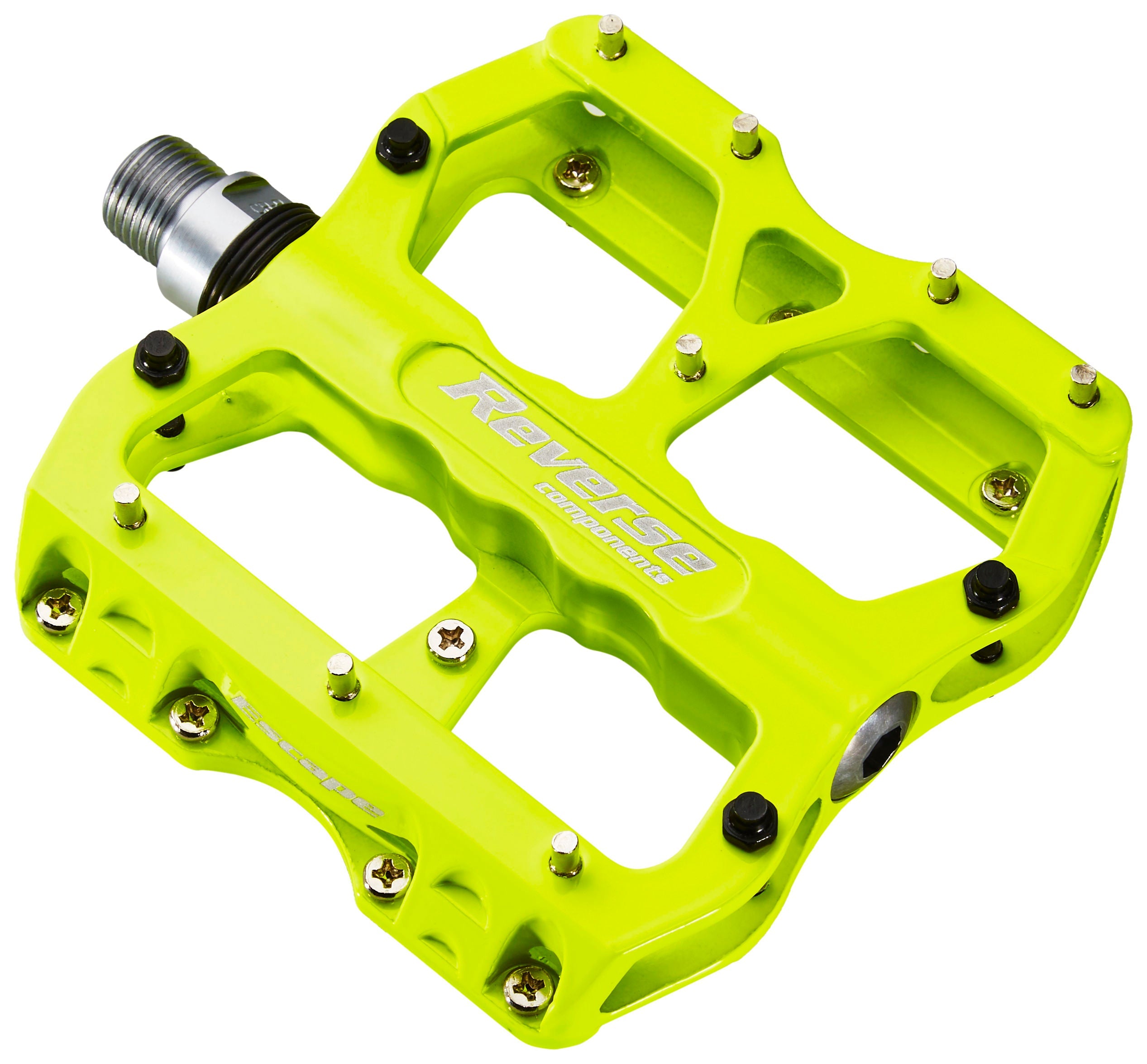 Reverse Escape pédales jaune néon