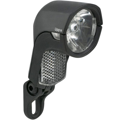 Busch + Müller Lumotec Upp N éclairage avant noir/transparent