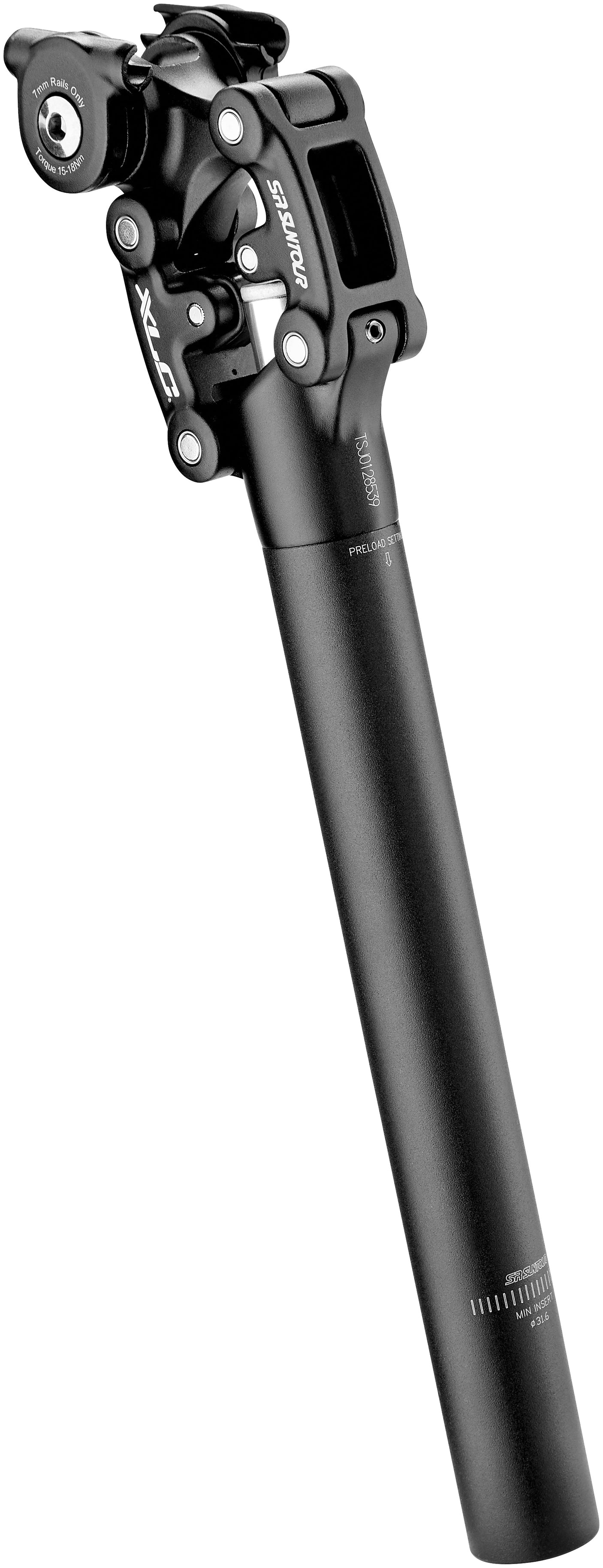 XLC SP-S11 tige de selle suspendue Ø31,6mm noir