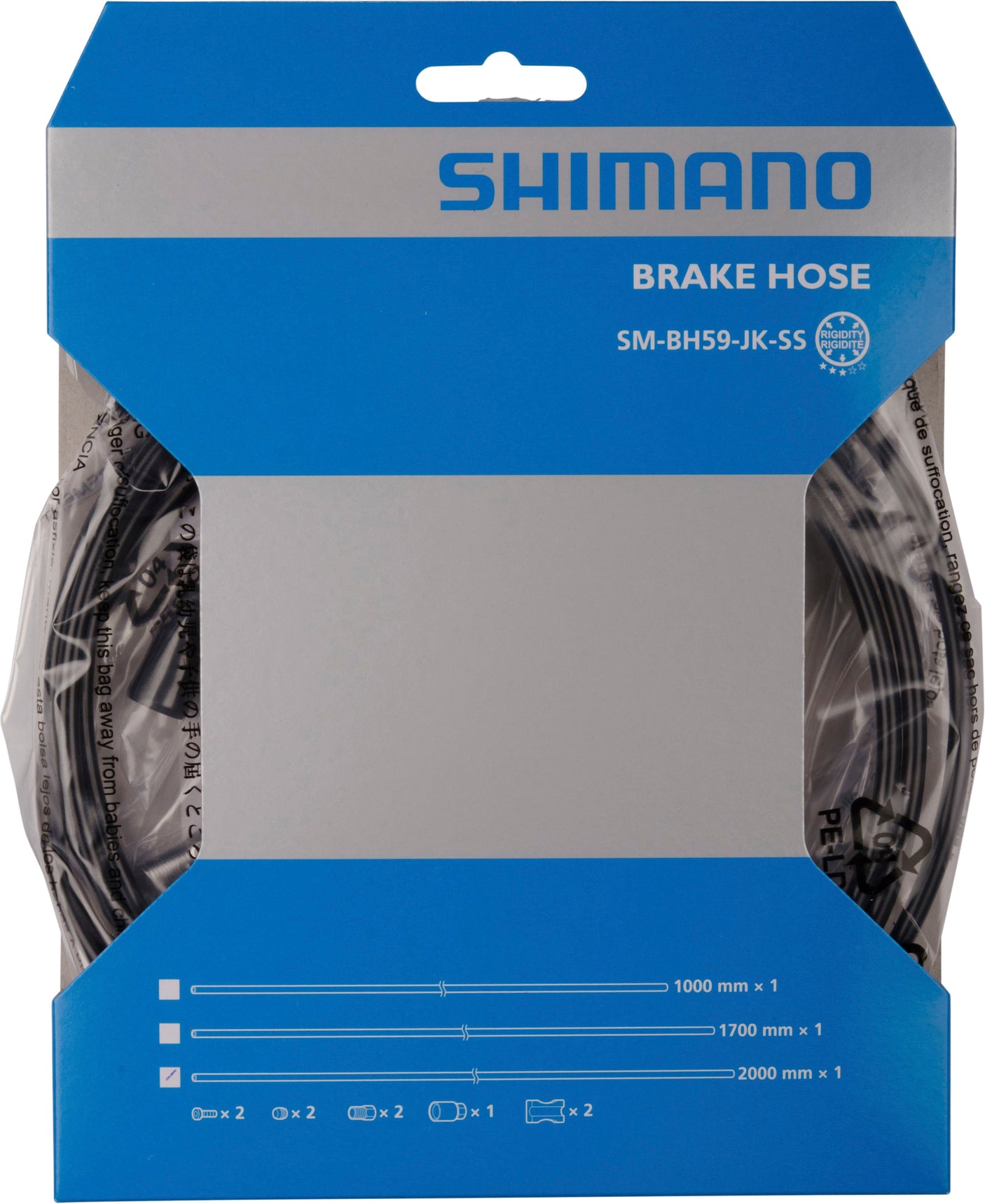 Shimano SM-BH59-JK Durite de frein noir
