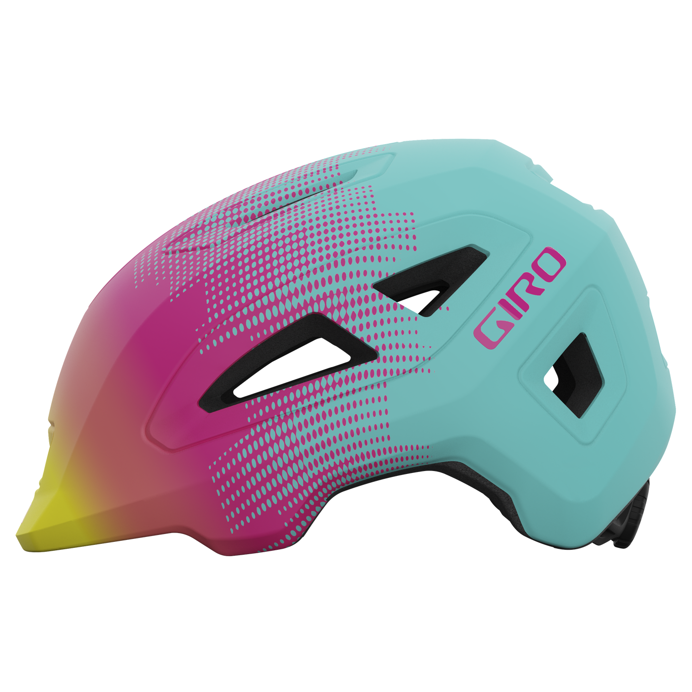 Casque Giro Scamp II mat teal/pink towers